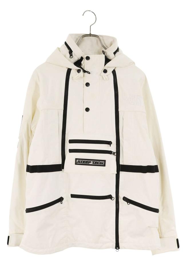 シュプリーム  ノースフェイス サイズ:M  16SS  Steep Tech Hooded Jacket マルチポケットマウンテンパーカーブルゾン 中古 BS99
