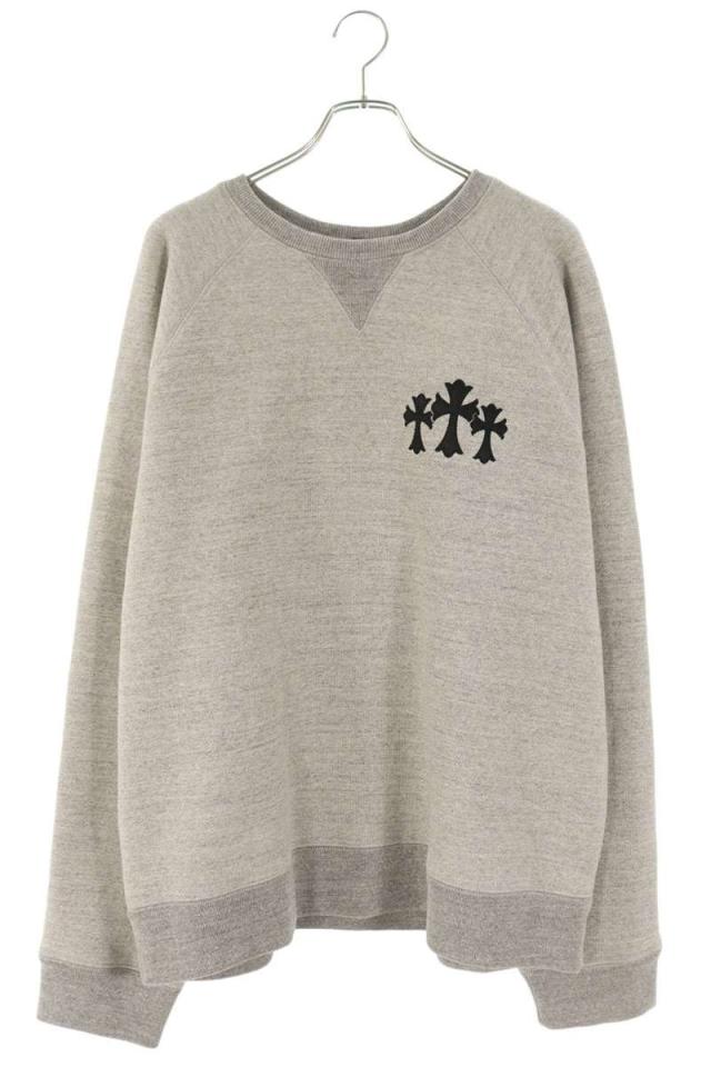 クロムハーツ サイズ:XXL  7-11 CREW バックCHロゴ刺繍スウェット 中古 SJ02
