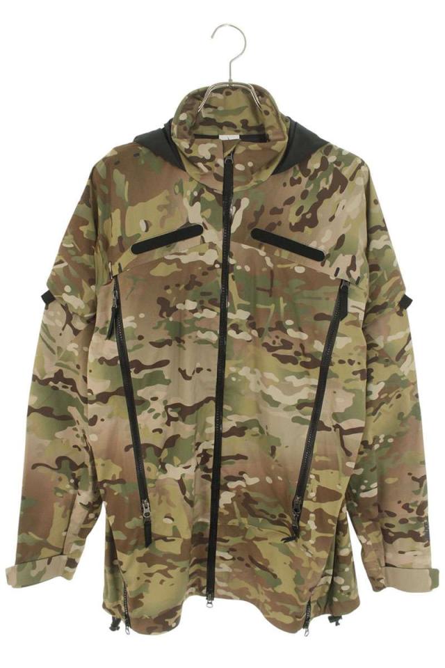 ナイキ サイズ:S  AO0813-222 カモフラナイロンジップアップブルゾン 中古 BS99