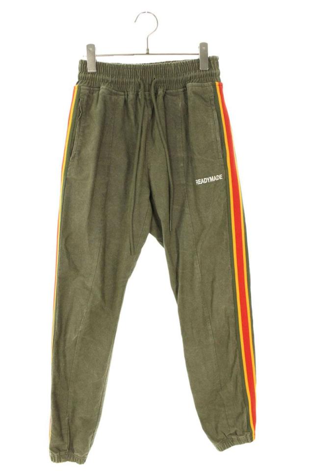 レディメイド サイズ:0  RE-CO-KH-00-00-228 テントシェルサイド側章トラックロングパンツ 中古 SB01
