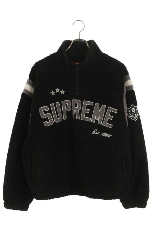 シュプリーム サイズ:M  23AW  Arc Half Zip Fleece Pullover アーチロゴハーフジッププルオーバージャケット 中古 OM10