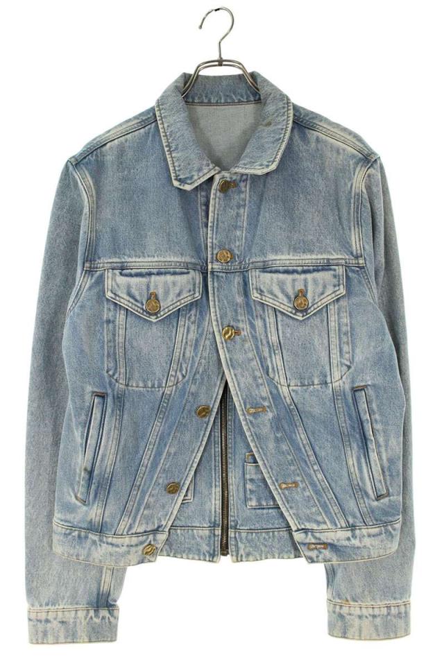 ルイヴィトン サイズ:48  19SS  RM191 LVP HGA73W 1A53HF ダブルフロントデニムジャケット 中古 SB01