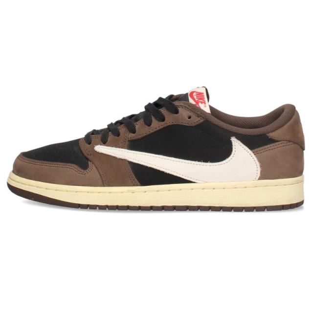 ナイキ サイズ:28cm  AIR JORDAN 1 RETRO LOW OG SP TRAVIS SCOTT CQ4277-001 エアジョーダン1レトロロウオージースニーカー 中古 SB01
