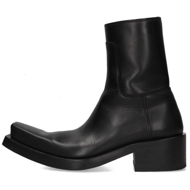 バレンシアガ サイズ:41  745530 サンティアゴ サイドジップブーツ 中古 SB01