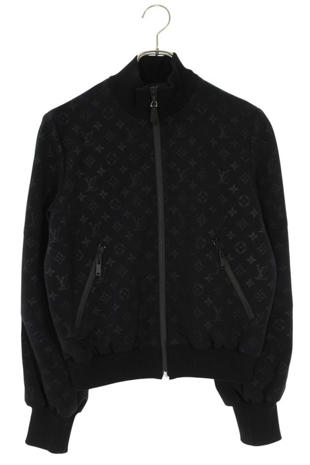 ルイヴィトン サイズ:36  22SS  RW221W D97 FMJA26 エンボスモノグラムジップアップジャケットブルゾン 中古 SB01