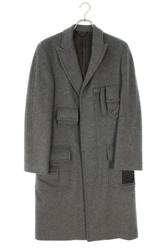 ルイヴィトン サイズ:44  HHC02WNQY マルチポケットウールチェスターコート 中古 BS99