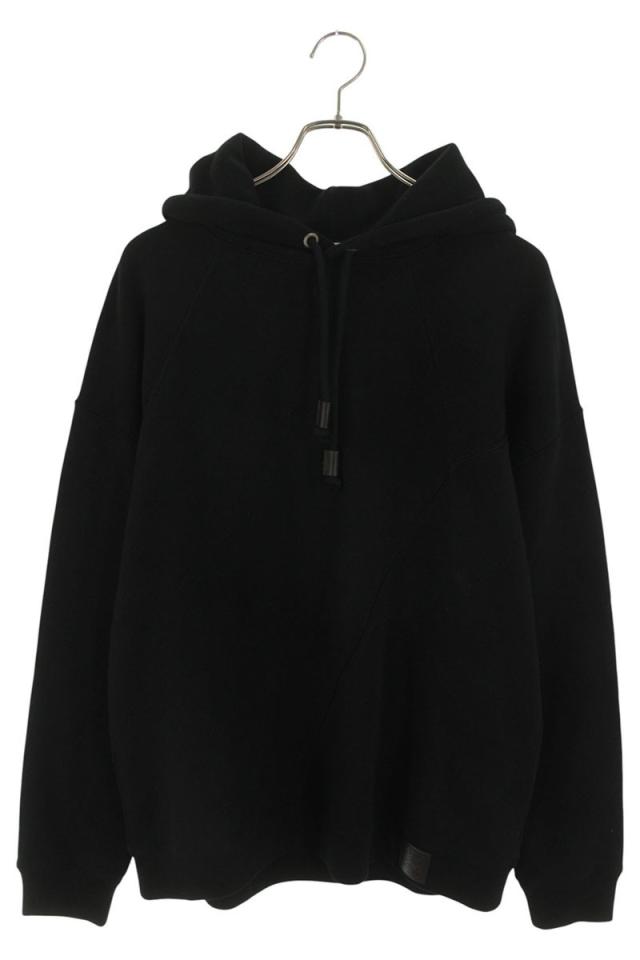 ロエベ サイズ:L  H526Y25J26 ロゴパッチパネル切替パズルプルオーバーパーカー 中古 SB01