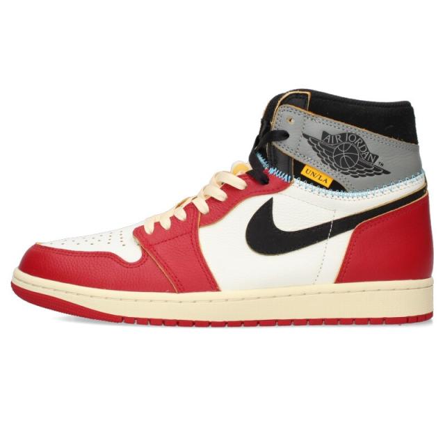 ナイキ  ユニオン サイズ:28.5cm  AIR JORDAN 1 RETRO HI OG SP UNION HV8563-600 エアジョーダン1レトロハイユニオンスニーカー 中古 BS99