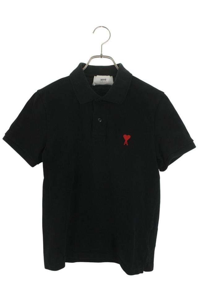 アミアレクサンドルマテュッシ サイズ:XS  BFHPL001.760 ハートA刺繍半袖ポロシャツ 中古 BS99
