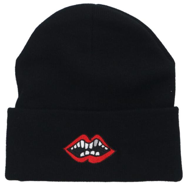 クロムハーツ サイズ:ONE SIZE  PPO ACRYL WATCH CAP チョンパー刺繍アクリルビーニー 中古 SJ02