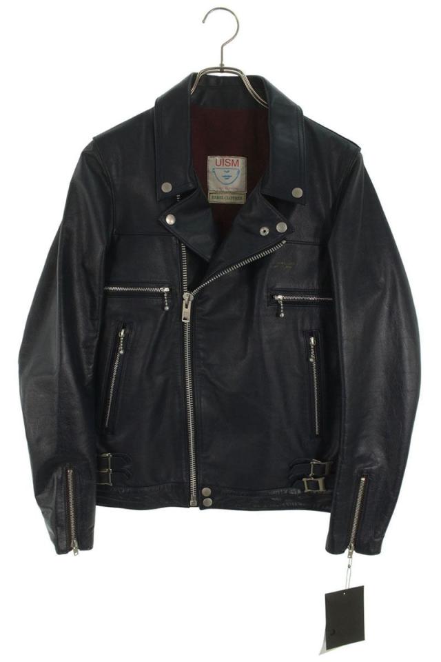 アンダーカバー サイズ:1  UB2B4201 ダブルライダースレザージャケット 中古 BS99