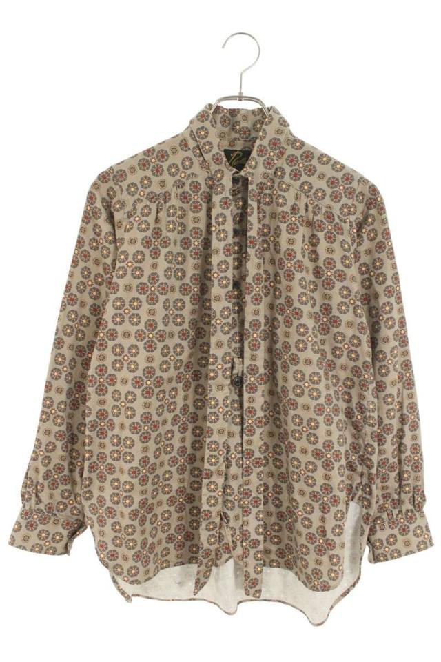 ニードルス サイズ:2  NS227 総柄長袖シャツ 中古 BS99