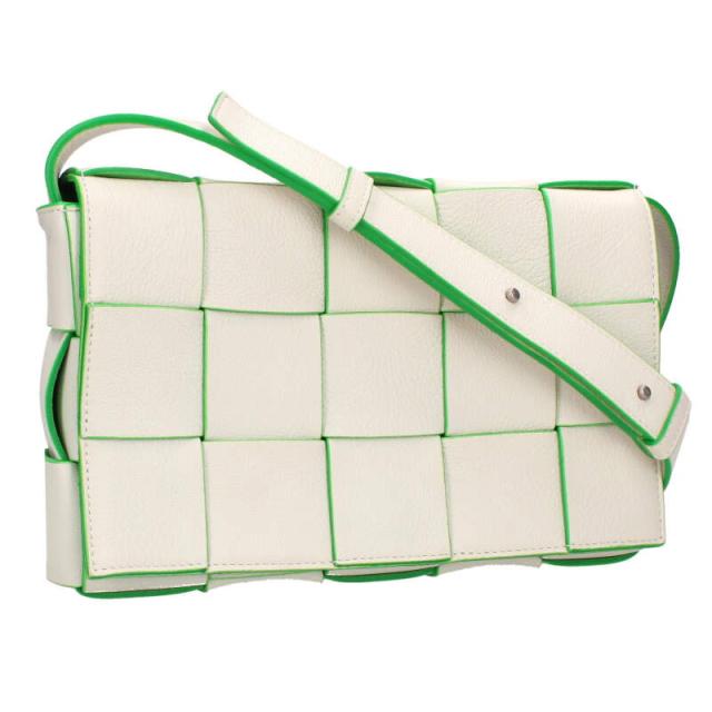 ボッテガヴェネタ   CASSETTE カセット レザーショルダーバッグ 中古 BS99