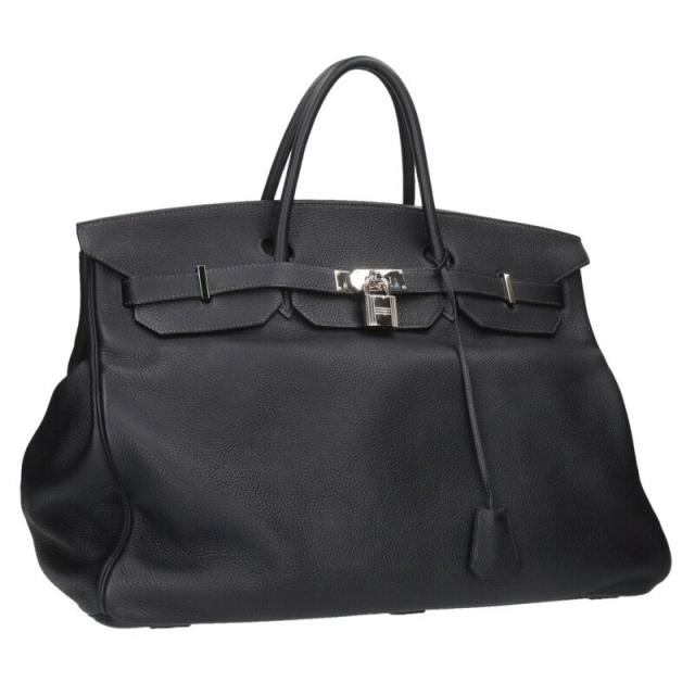 エルメス サイズ:50  バーキン50 □M刻印 SV金具トゴハンドバッグ 中古 GZ14