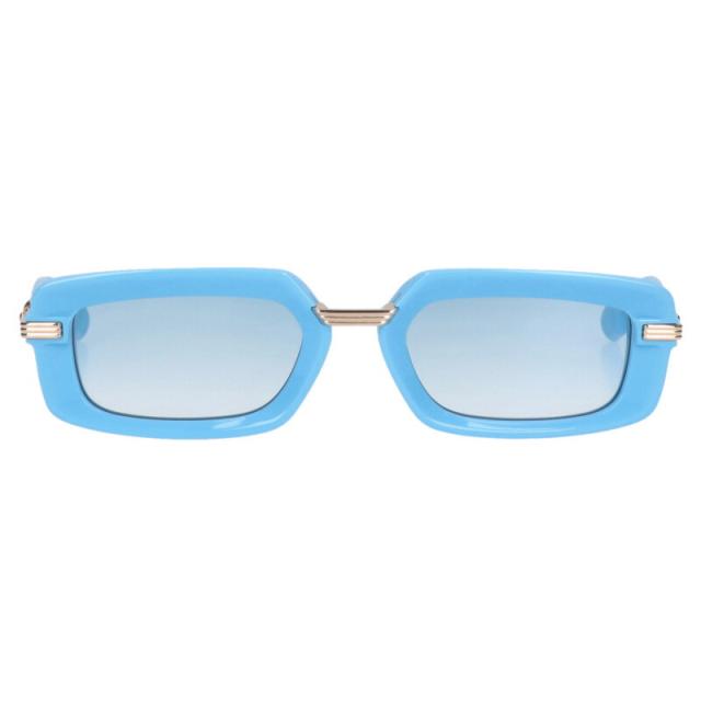 クロムハーツ サイズ:52□21-139  ASSTRAVAGANT サイドCHクロステンプルナローフレーム眼鏡 中古 SJ02