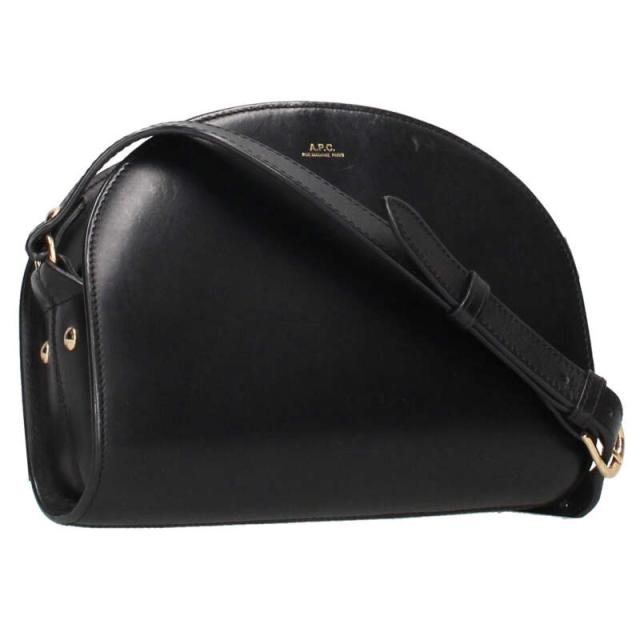 アーペーセー   F61048 ハーフムーン スムースカーフスキンショルダーバッグ 中古 BS99