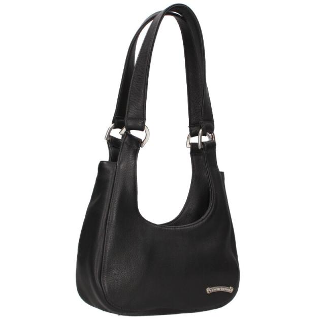 クロムハーツ   HOBO スクロールラベルレザーハンドバッグ 中古 SJ02