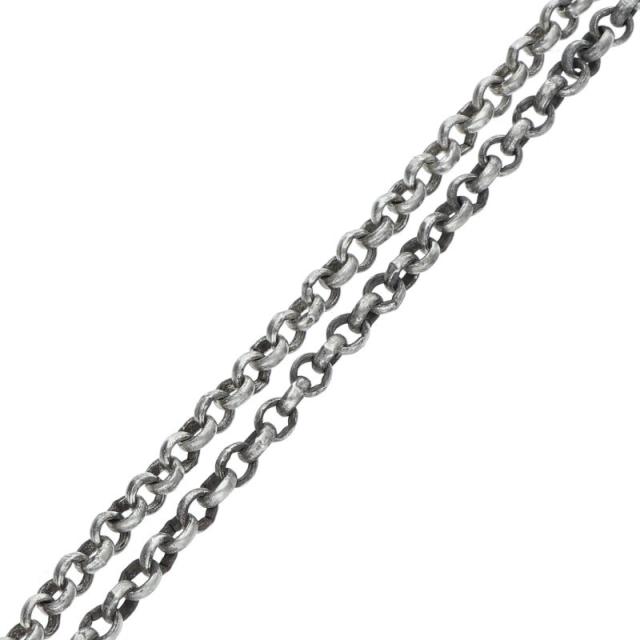 クロムハーツ NECKCHAIN R16/ロールチェーン16inch シルバーネックレス