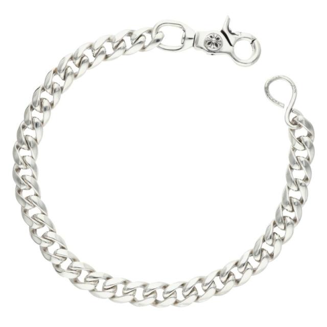 クロムハーツ サイズ:ロング  CLASSIC LONG-S 1クリップロングクラシック シルバーウォレットチェーン 中古 SJ02