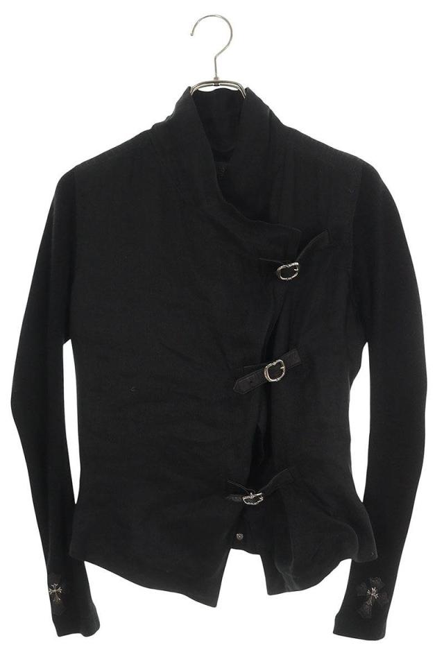 クロムハーツ サイズ:S クロスパッチつきウール切替リネンジャケット 中古 SJ02