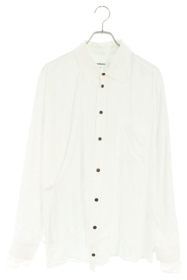 サルバム サイズ:M  MV-B04-010 コードレーヨン長袖シャツ 中古 BS99