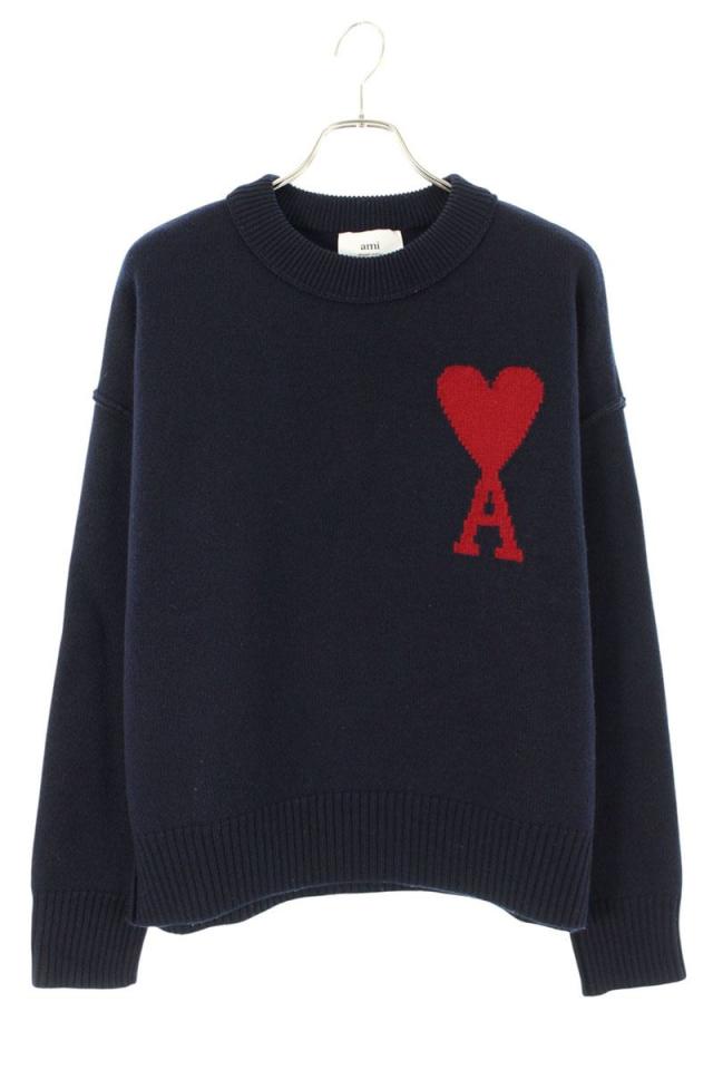 アミアレクサンドルマテュッシ サイズ:M  UKS006.018 ハートロゴニット 中古 OM10