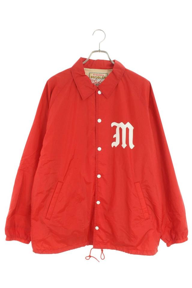 セントマイケル サイズ:XL  23SS  SM-S23-0000-067 バックロゴプリントコーチジャケットブルゾン 中古 SB01