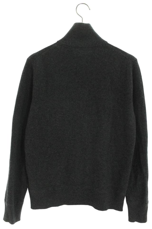 バーバリー サイズ:XS 8023407 TB刺繍カシミヤハーフジップニット 中古