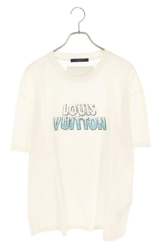 ルイヴィトン サイズ:XL  RM232M NPG HPY35W エンブロイダードビーズロゴTシャツ 中古 FK04