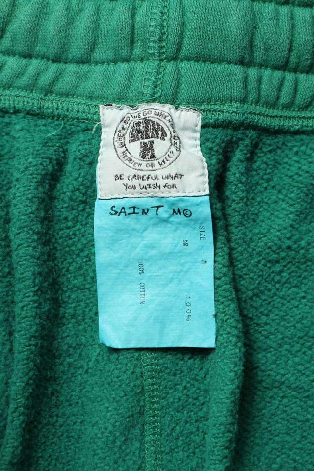 セントマイケル サイズ:M  SM-S22-0000-054 ロゴプリントスウェットロングパンツ 中古 SB01 セントマイケル サイズ:M SM-S22-0000-054 ロゴプリントスウェット