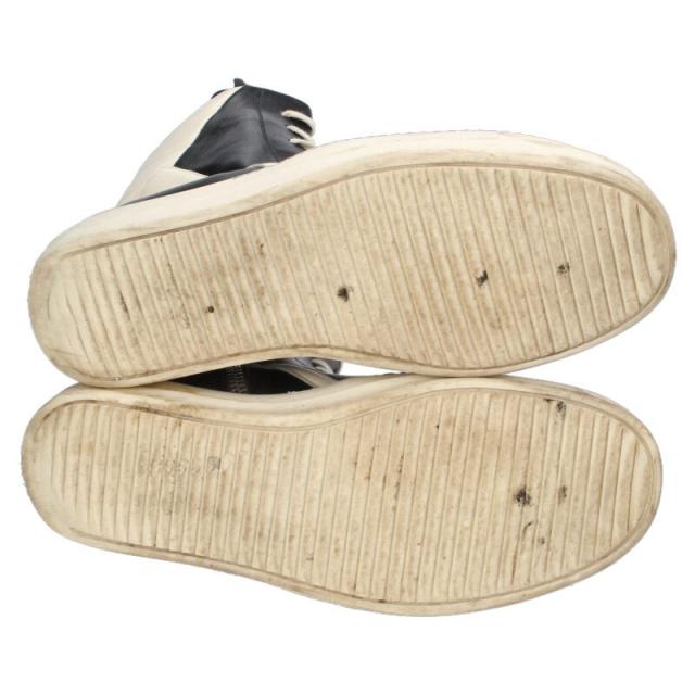 リックオウエンス サイズ:48 GEO BASKET ジオバスケットレザー