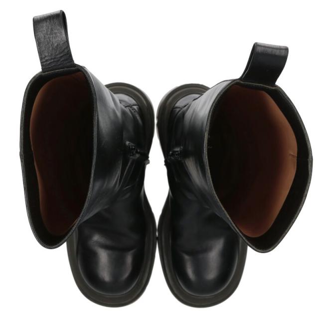 ボッテガヴェネタ サイズ:38 タイヤ サイドジップロングレザーブーツ