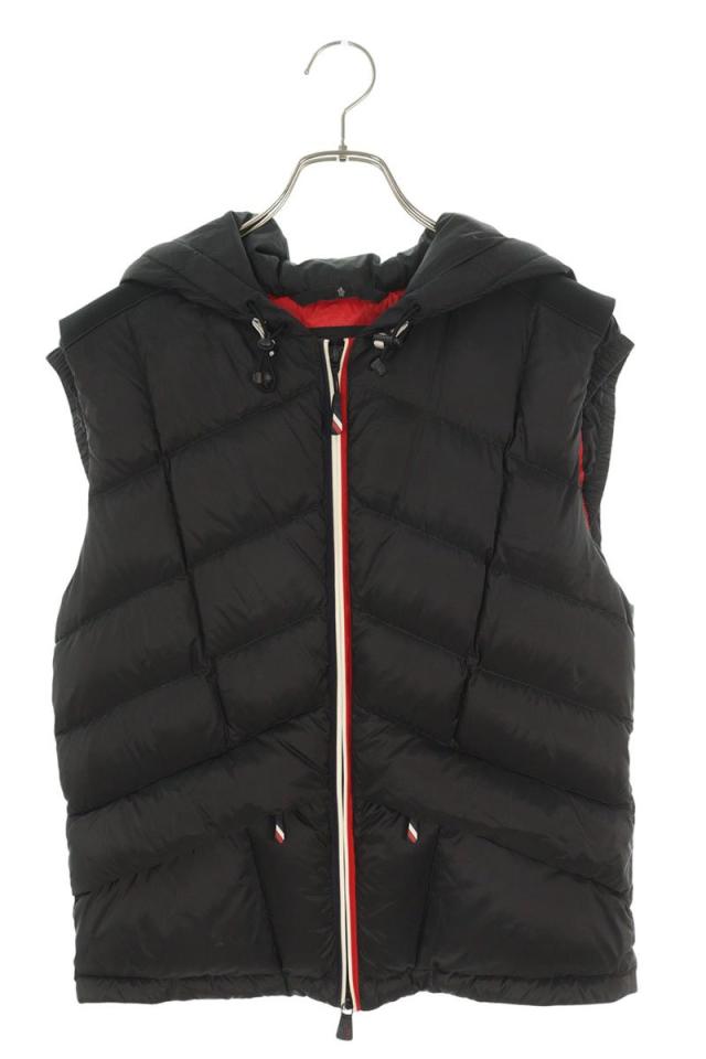 モンクレールグルノーブル サイズ:1  ROSSINIERE GILET フーデッドダウンベスト 中古 OM10