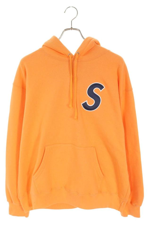 シュプリーム サイズ:L  S Logo Hooded Sweatshirt Sロゴプルオーバーパーカー 中古 OM10