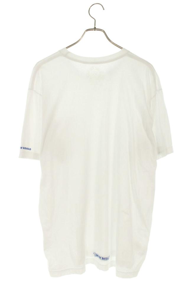 クロムハーツ サイズ:XL CH T-SHRT 1 ネックロゴTシャツ 中古 OS06