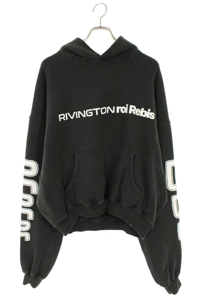 リヴィントンロイレビス サイズ:S  NOIA USO CVA HOODIE フロントロゴプルオーバーパーカー 中古 SB01