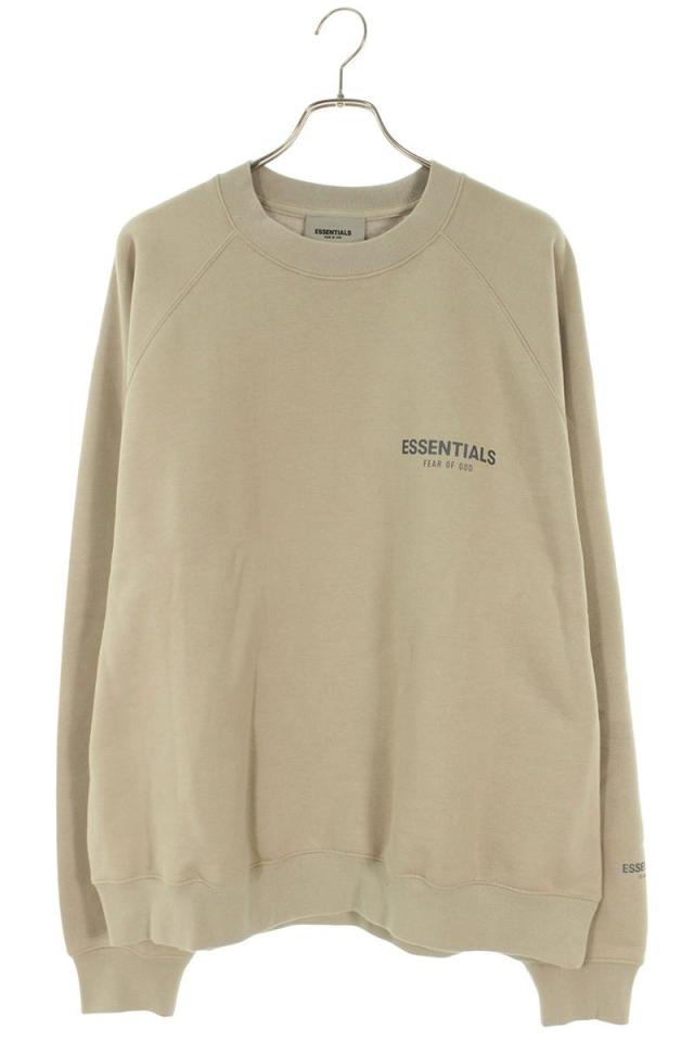 フォグ サイズ:L  ESSENTIALS ロゴプリントクルーネックスウェット 中古 BS99