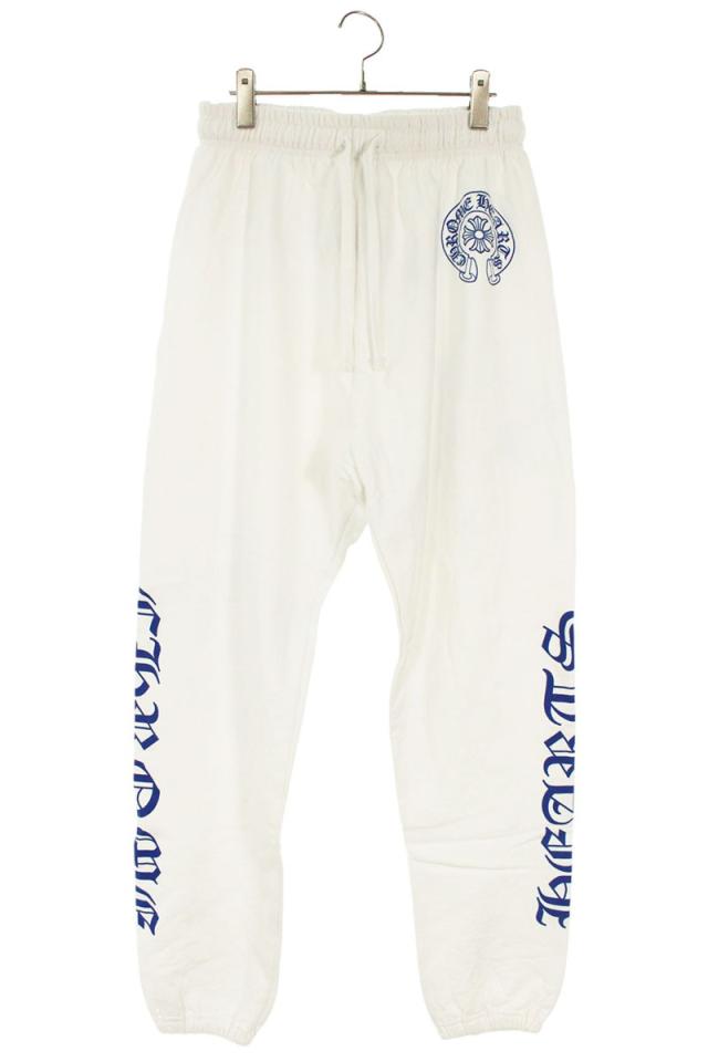 クロムハーツ サイズ:M  SWEAT PANTS サイドプリントロングパンツ 中古 SJ02