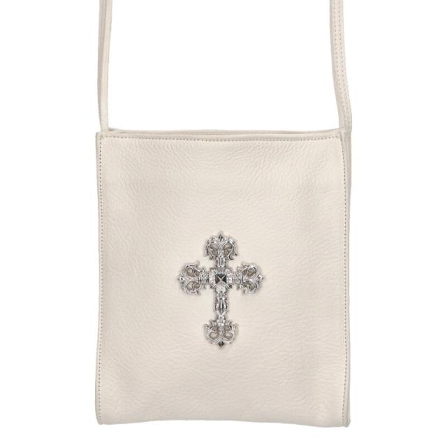 クロムハーツ   SQ PKT FILIGREE CRS スクエアポケットフィリグリー フィリグリー装飾ショルダーバッグ 中古 SJ02