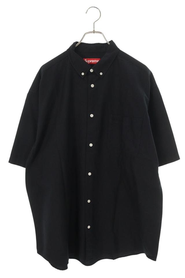 シュプリーム サイズ:XL  24SS  Loose Fit S S Oxford Shirt ルーズフィットオックスフォード半袖シャツ 中古 BS99