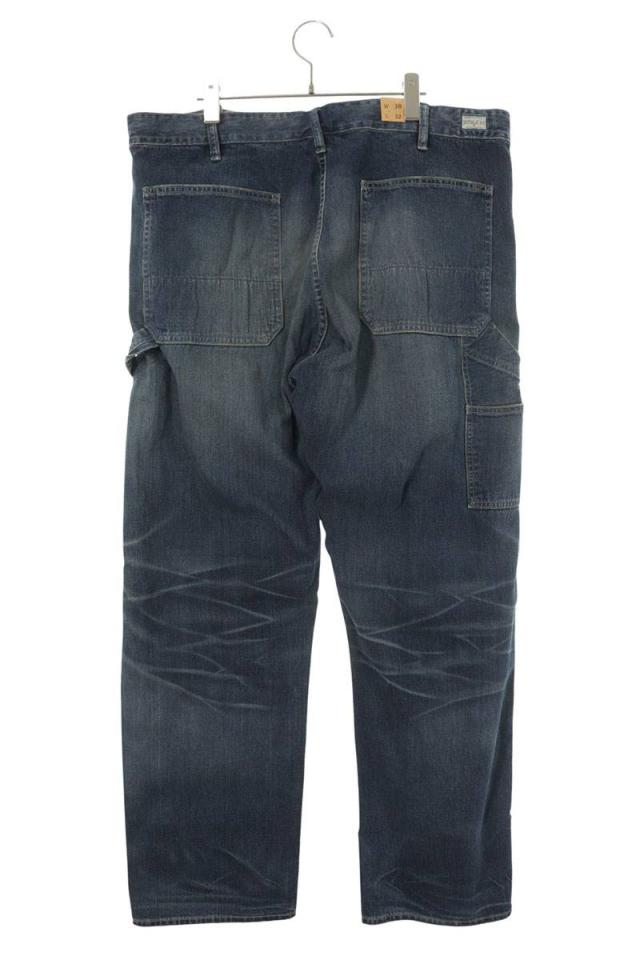 ダブルアールエル サイズ:38/32  MNRRPNT14G20127 エンジニアフィットリペアードデニムパンツ 中古 BS99