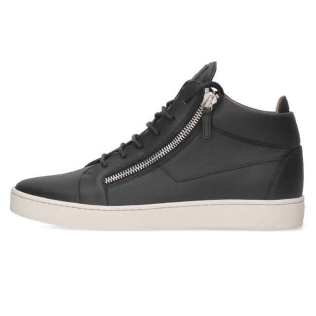 ジュゼッペザノッティ サイズ:45  BREK SC UOMO サイドジップレザースニーカー 中古 BS99