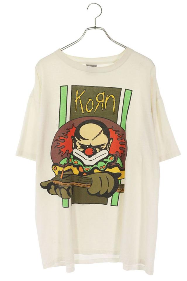 ヴィンテージ サイズ:XL  90s  KORN コーン グラフィックプリントTシャツ 中古 BS99
