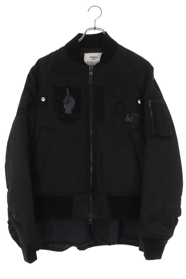 サカイ サイズ:2  24-03545M SPIEWAK Gonz Multi Patch Blouson マルチパッチボンバージャケットブルゾン 中古 SB01
