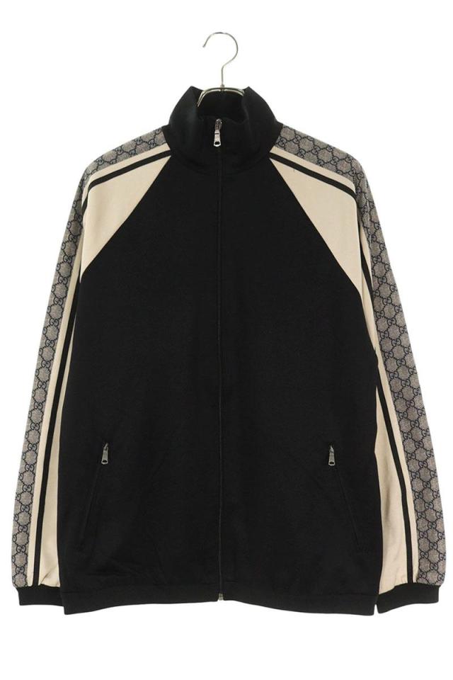 グッチ サイズ:S  545601 XJACZ GGラインテクニカルジャージーブルゾン 中古 OM10