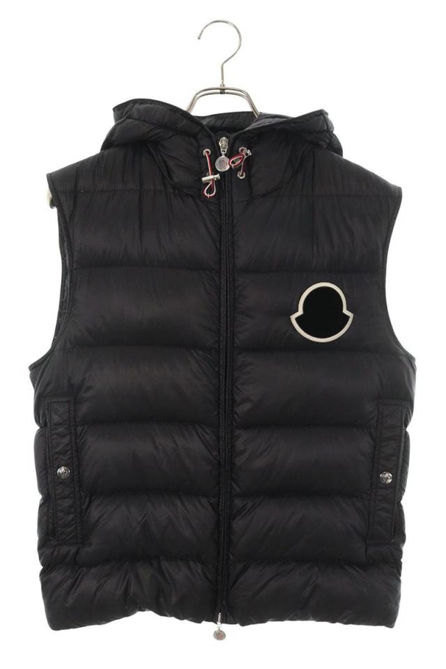 モンクレール サイズ:1  VANOISE ロゴワッペンフード付きダウンベスト 中古 OM10