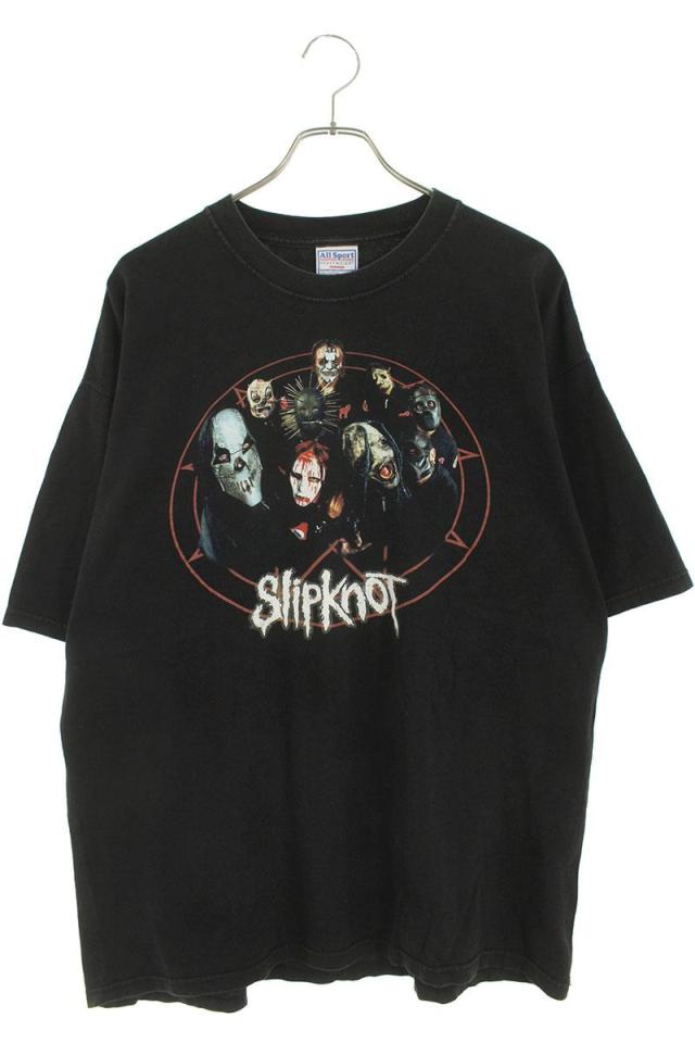 ヴィンテージ サイズ:XL  00s  Slipknot スリップノット メンバープリントTシャツ 中古 BS99