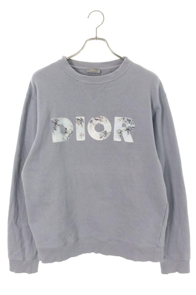 ディオール サイズ:L  023J604A0531 ダニエルアーシャムロゴプリントスウェット 中古 OM10