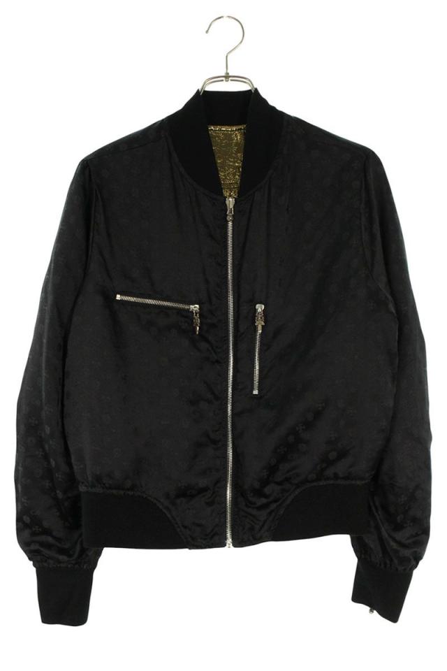 クロムハーツ サイズ:S リバーシブルCH総柄ブルゾン 中古 SS07