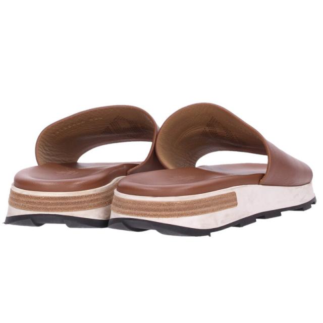 エルメス サイズ:42.5  Reflex Brown Calf リフレックスロゴサンダル 中古 BS99